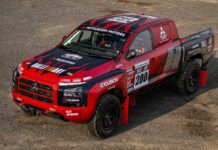 El equipo Mitsubishi Ralliart competirá en el Asia Cross Country Rally 2024 con el nuevo y más potente Triton Rally Car