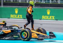 El piloto de Fórmula 1, Lando Norris, consigue casi 250.000 seguidores tras su victoria en Miami